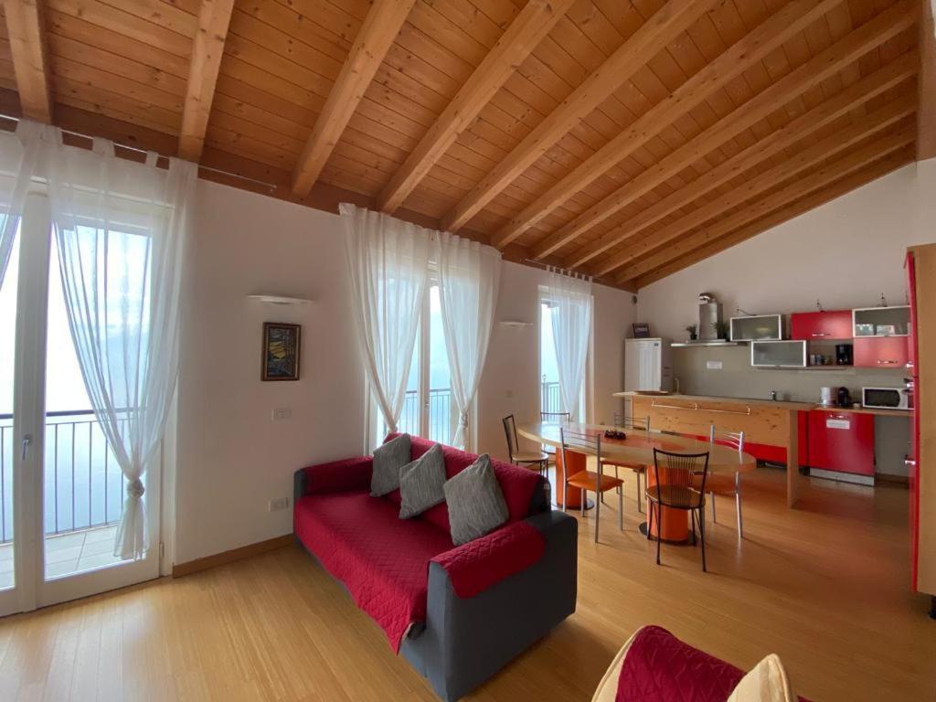 Luxury Penthouse With Big Terrace Apartman Argegno Kültér fotó