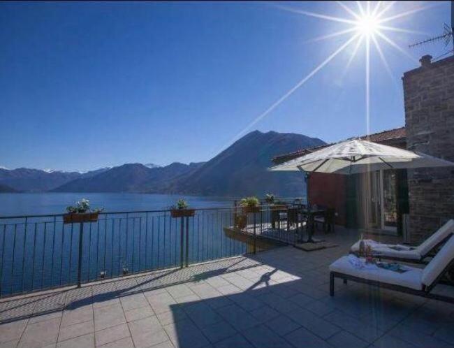 Luxury Penthouse With Big Terrace Apartman Argegno Kültér fotó